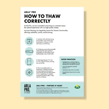 How to thaw correctly