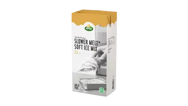 Le mix pour glace à l'italienne saveur vanille Arla Pro :