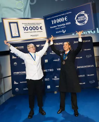 Vielä kerran 🎉ONNEA🎉 mestareille!⁠ ⁠ ⁠Vuoden Kokki ja Vuoden Tarjoilija -kilpailu huipentui viime perjantaina upeaan f...