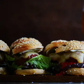 Der Gourmet-Cheeseburger